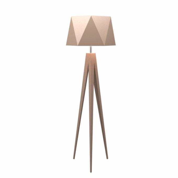 Coluna Accord Facetada 1L E27 Ø550x1700mm 3034