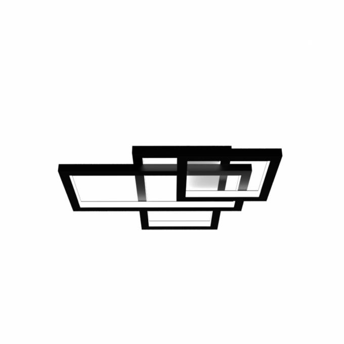 Jogo Plafon/Arandela Accord Frame 92 watts 2700K Bivolt 1120x1120x95mm 5083LED
