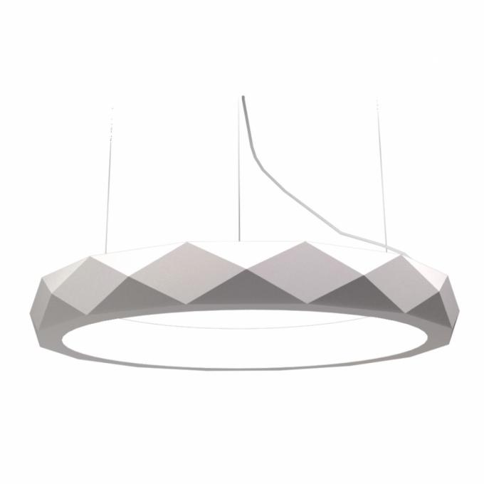 Pendente Accord Anel Facetado Horizontal 58 Watts 2700K Bivolt Ø800x120mm 1358LED