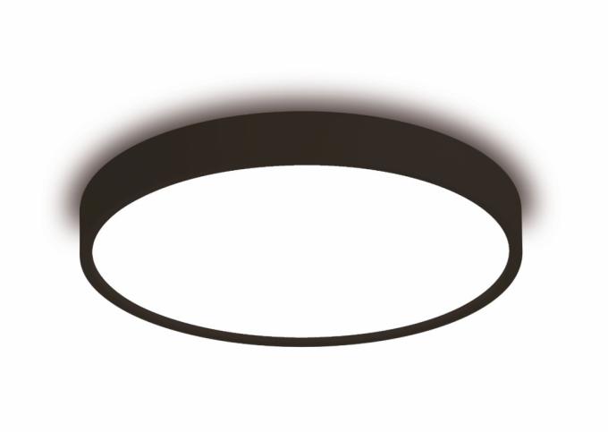 Plafon Sobrepor Newline Ring Redondo 6L E27 Ø600x105mm 9047