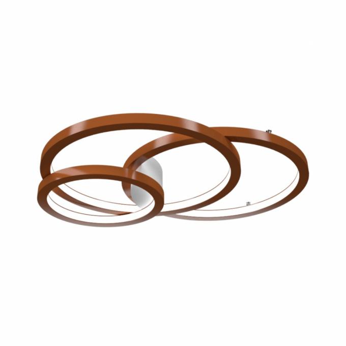 Jogo Plafon/Arandela Accord Circular Frame 115 watts 2700K Bivolt 1550x1250x110mm 5086LED