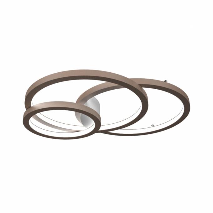 Jogo Plafon/Arandela Accord Circular Frame 94 watts 2700K Bivolt 130x980x110mm 5085LED
