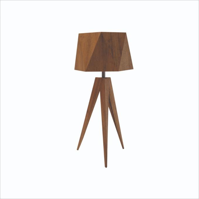 Abajur Accord Facetado 1L E27 Ø300x620mm 7048