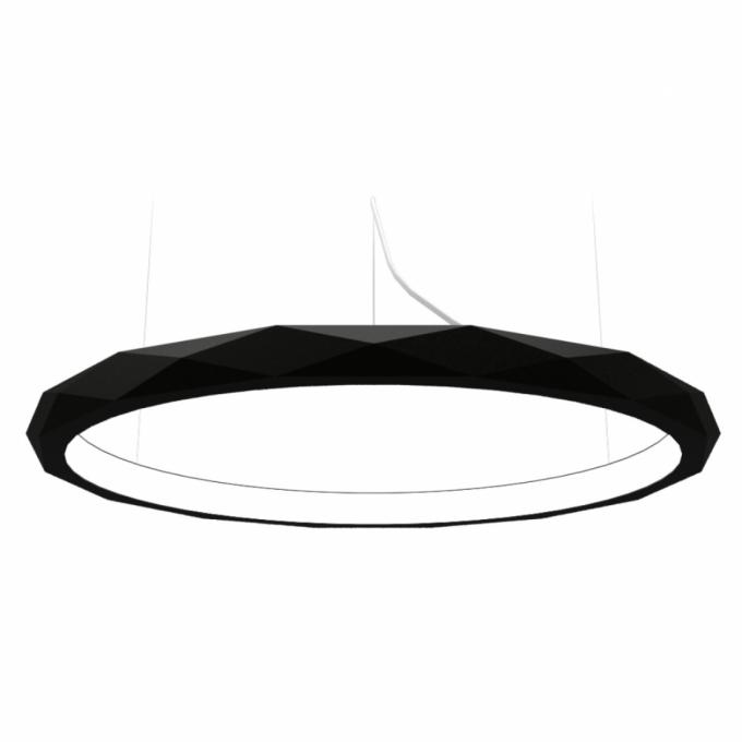 Pendente Accord Anel Multifacetado Horizontal 21 Watts 2700K Bivolt Ø600x60mm 1354LED