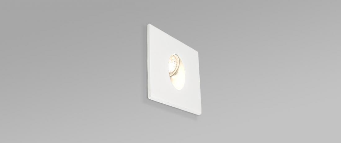 Balizador Opus Vision Branco 3 Watts IP65 3000K 80x80x51mm OPS 33266