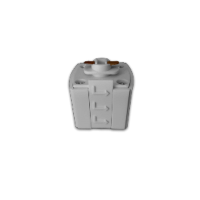 Adaptador para Trilho Eletrificado Evoled Branco 42x39x35mm LE-3586