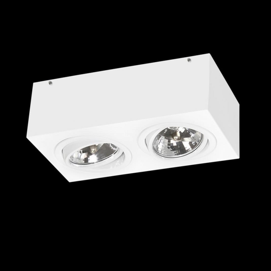 Spot Sobrepor Itamonte Duplo 2L AR111 170x330x125mm 2015/2