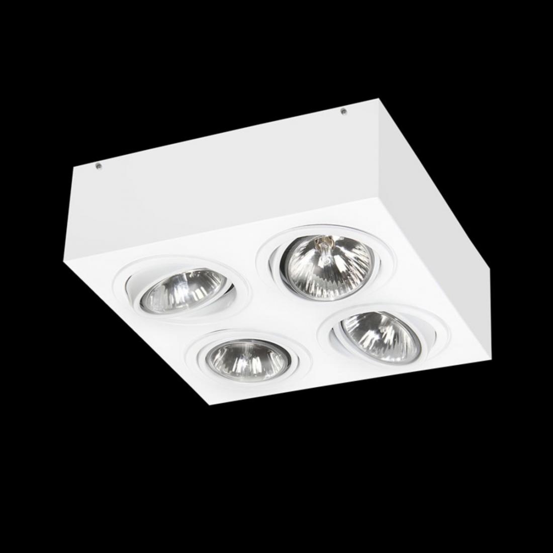 Spot Sobrepor Itamonte Quadrúplo 4L PAR30 330x330x125mm 2013/4