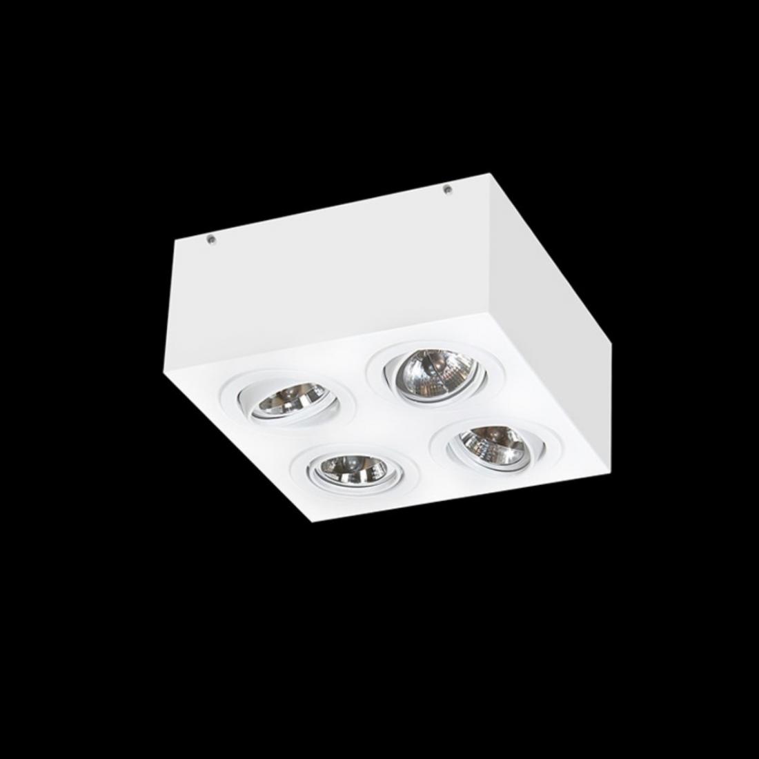 Spot Sobrepor Itamonte Quadrúplo 4L AR70 250x250x120mm 2014/4