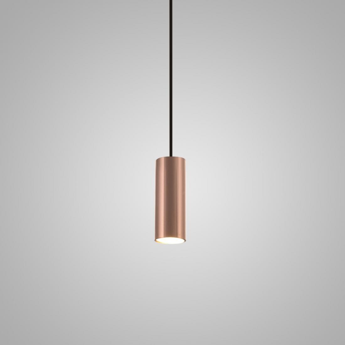 Pendente Itamonte Tubolare 1L Dicróica Ø53x145mm 464/15