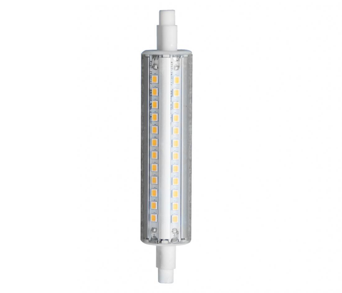 Lâmpada Opus LED Palito 10 watts 3000K R7s 360° Bivolt Ø22x118mm OPS 88477