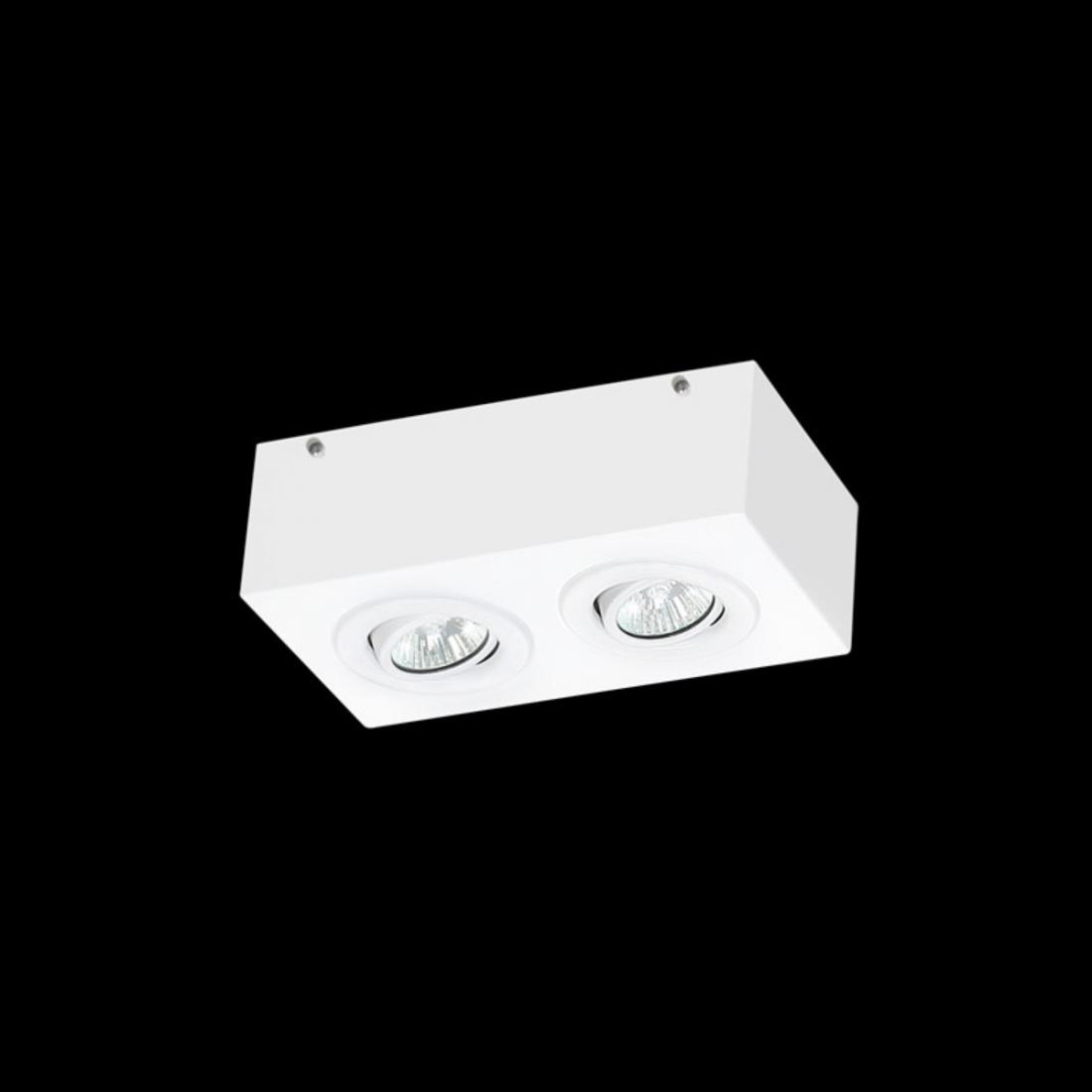 Spot Sobrepor Itamonte Duplo 2L Dicróica 105x200x75mm 2016/2