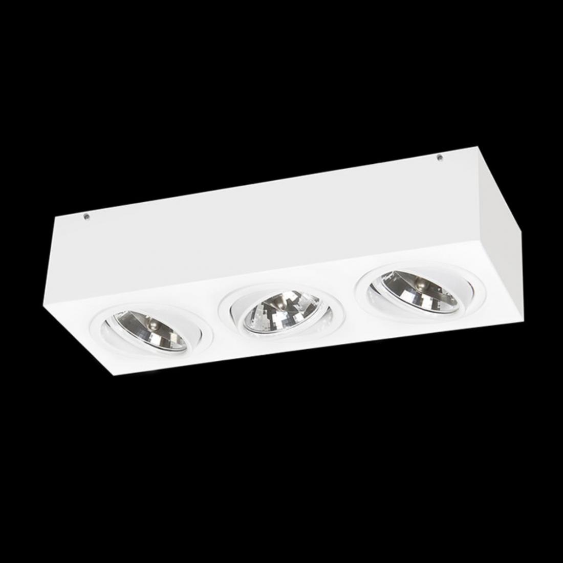 Spot Sobrepor Itamonte Triplo 3L AR111 170x495x125mm 2015/3