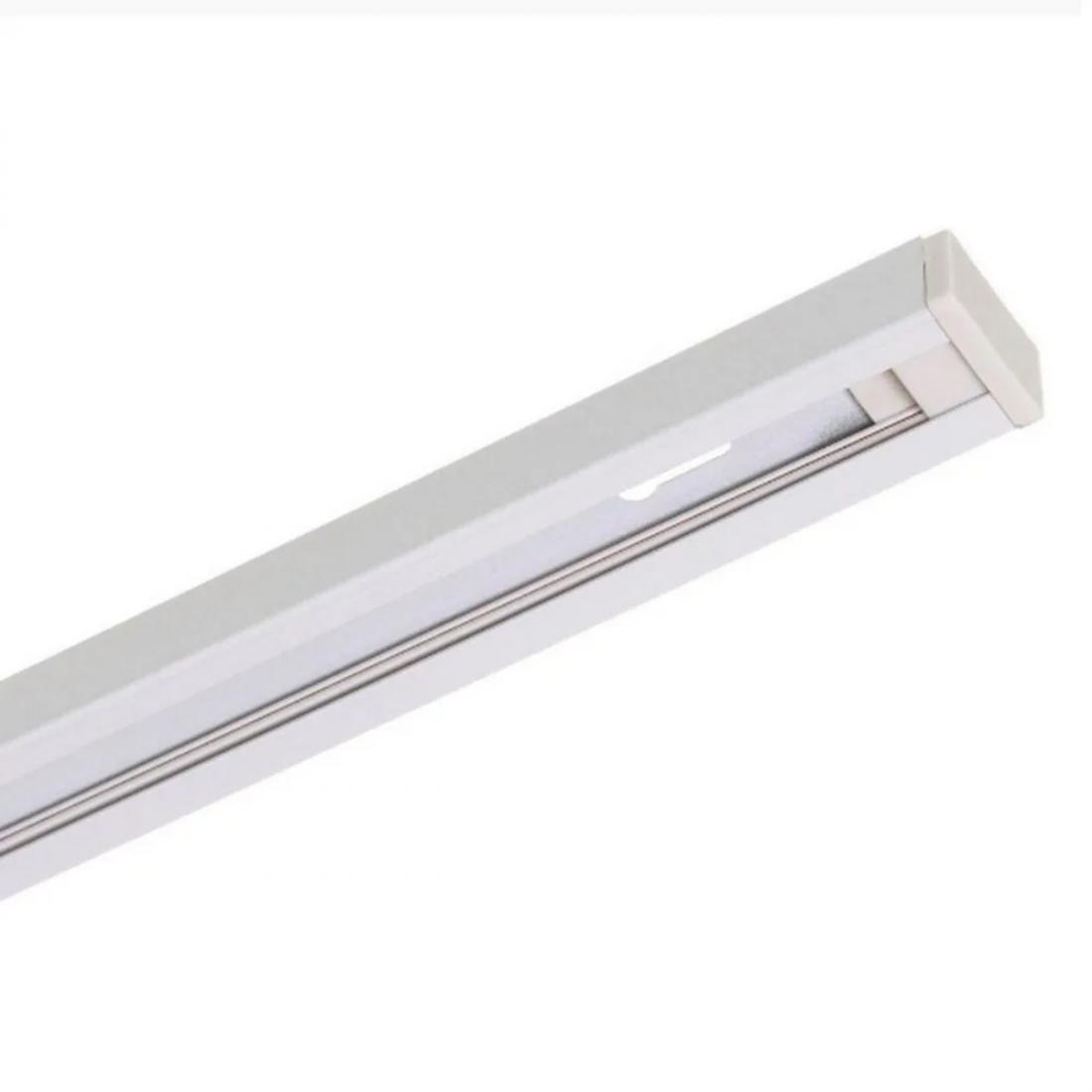 Trilho Eletrificado Evoled Sobrepor 1 Metro Branco LE-3556
