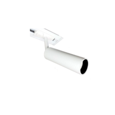 Spot para Trilho Evoled Focus Mini Dicróica Longo Branco Antiofuscante Ø40x216x81mm LE-4122