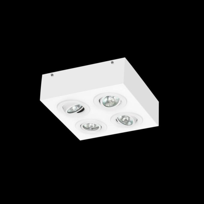 Spot Sobrepor Itamonte Quadrúplo 4L Dicróica 200x200x75mm 2016/4