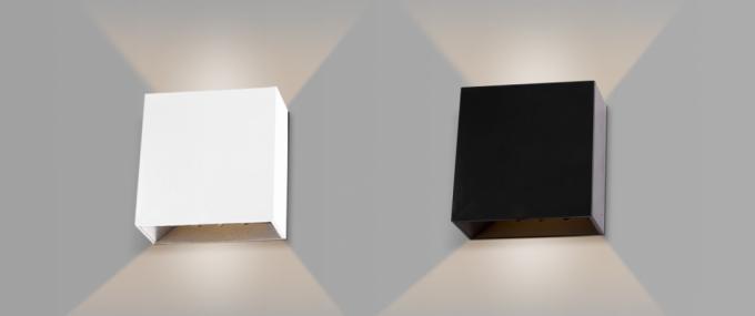 Arandela Opus Astral 4 Watts 3000K Facho Ajustável Branca 120x120mm OPS 38100