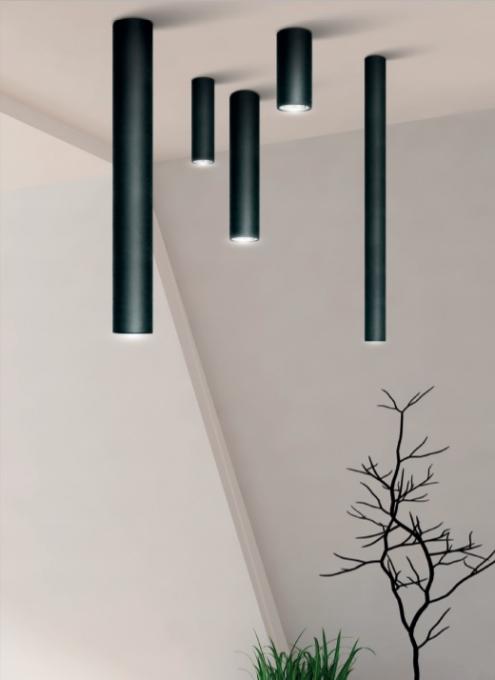 Luminárias de Sobrepor Itamonte Tubolare 1L Mini Dicróica Ø38x295mm 2017/30