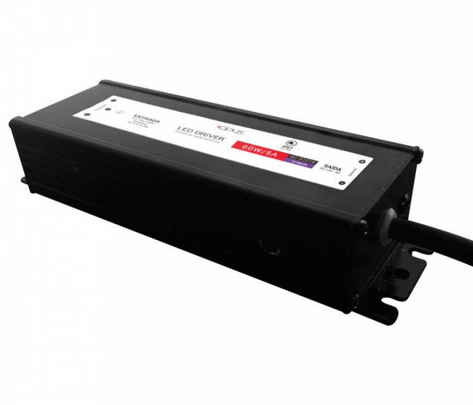 Fonte 12V Opus 60 Watts 5A IP67 Blindada 132x45x20mm OPS 31019
