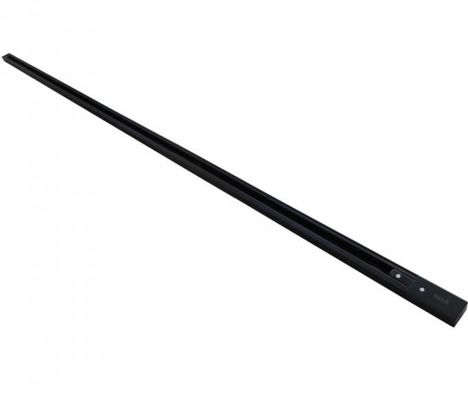 Trilho Sobrepor Opus Alumínio 2 metros Preto OPS 35390