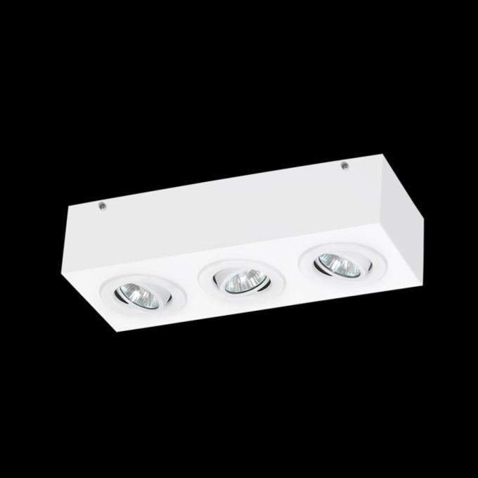 Spot Sobrepor Itamonte Triplo 3L Dicróica 105x300x75mm 2016/3