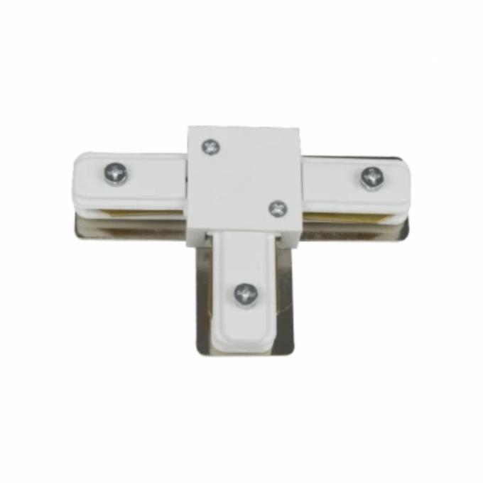 Conexão T Evoled Branco para Trilho Eletrificado Sobrepor LE-3566