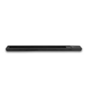 Trilho Eletrificado Evoled Sobrepor 50cm Preto LE-3555