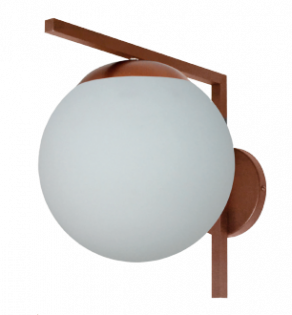 Arandela Itamonte Vertex 1L E27 320x300mm Esfera Ø250mm 263