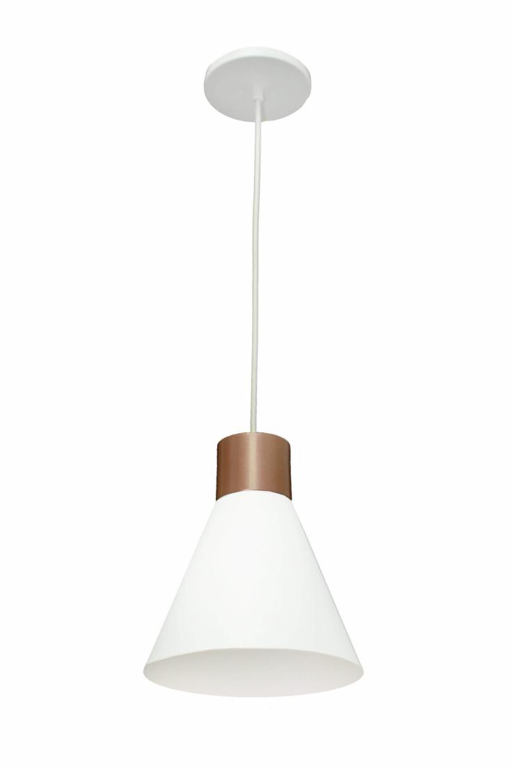 Pendente DM LUMI Monalisa Alumínio 1L E27 Ø220mm 680