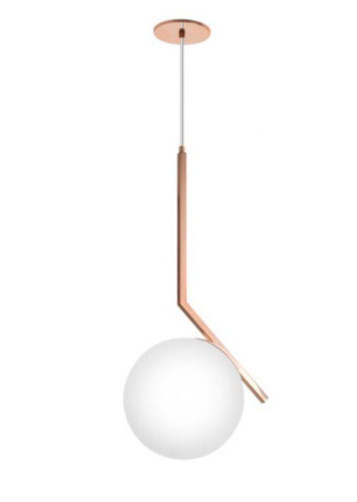 Pendente Old Artisan Angular Globo Ø250mm 1L E27 Ø250x330x660mm PD-5200 