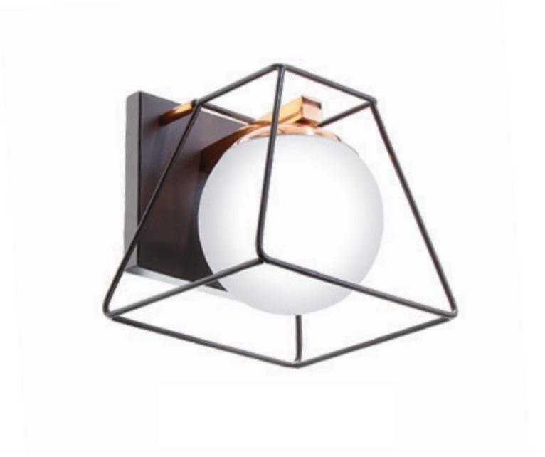Arandela Old Artisan Globo Ø120mm 1L G9 210x200x220mm AR-5284 