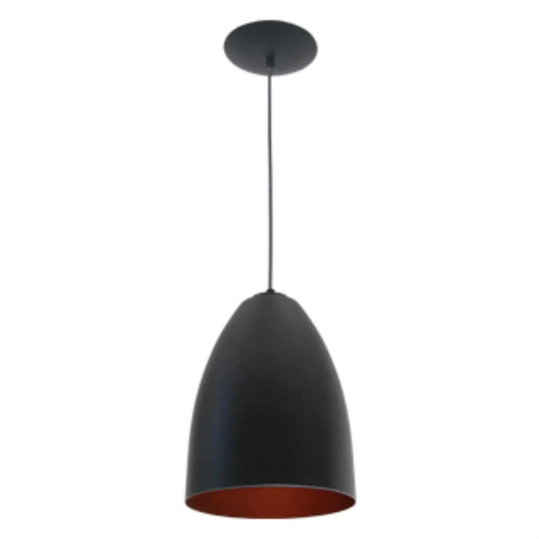 Pendente DM LUMI Tarsilla Alumínio 1L E27 Ø300mm 603/1