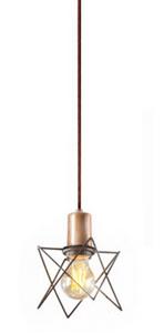 Pendente Old Artisan Aramado 1L E27 110x110x230mm PD-5121 