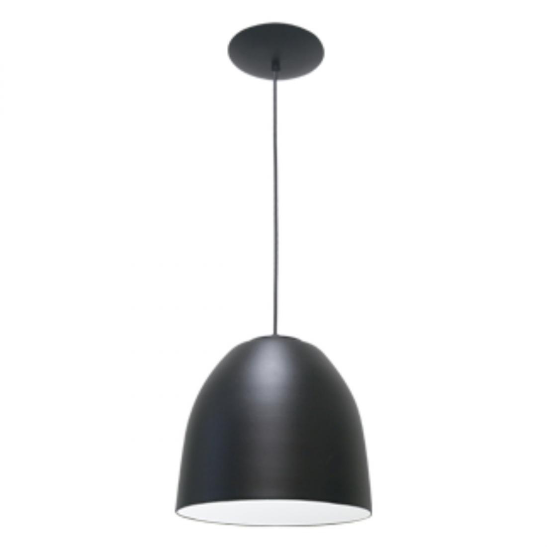 Pendente DM LUMI Georgia Alumínio 1L E27 Ø225mm 602/1