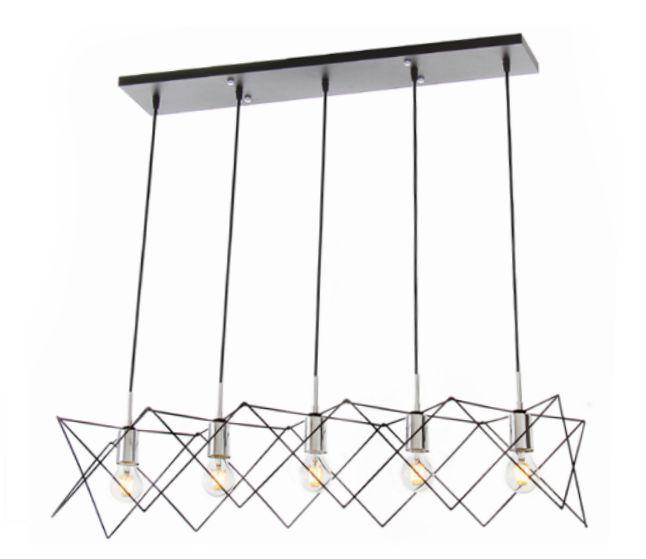 Pendente Old Artisan Aramado 5L E27 970x270x270mm PD-5120/5