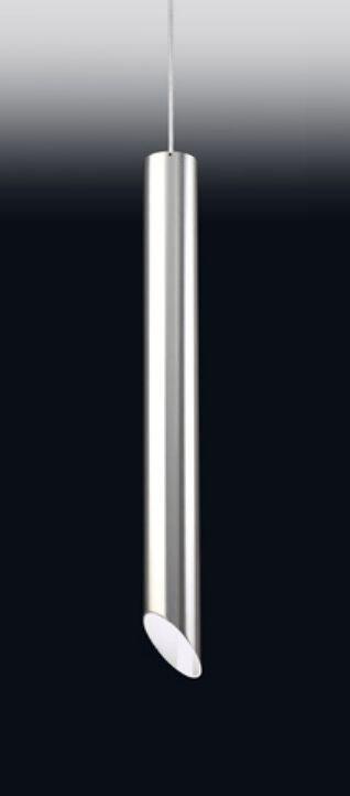 Pendente Old Artisan Tubo Corte 45° 1L PAR20 Ø76x590mm PD-4998 