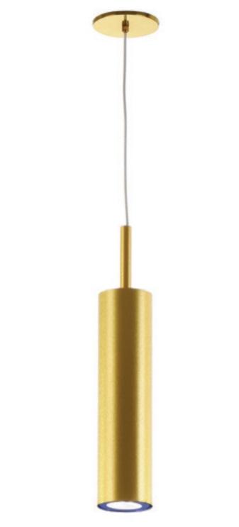 Pendente Old Artisan Tubo 1L Mini Dicróica GU10 Ø38x200mm PD-5147 