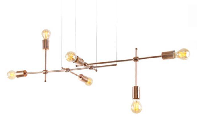 Pendente Old Artisan 6L E27 1080x400x440mm PD-5173 