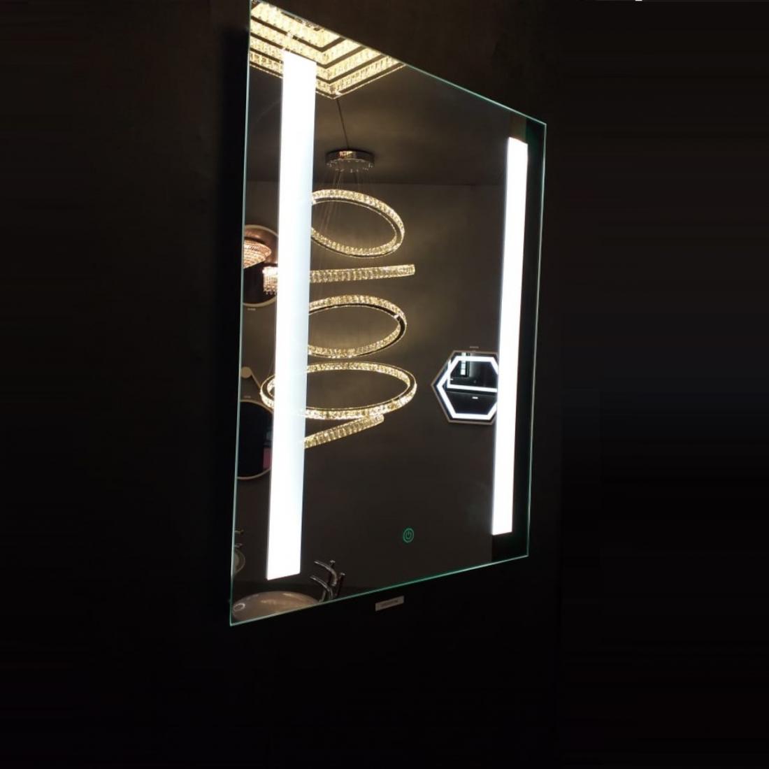 Espelho DNA Lustres Dandelion Jules Touch 104 watts 4000K 1000x800mm 