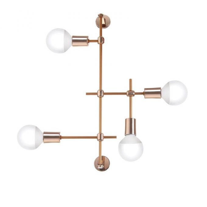 Arandela Old Artisan 4L E27 200x400x440mm AR-5170   