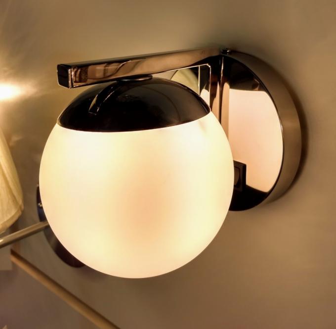 Arandela Old Artisan 1L G9 140x120x150mm Globo Ø120mm AR-5186 