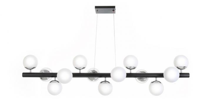 Pendente Old Artisan Jabuticaba Globo Ø120mm 13L G9 1300mm PD-5208/13