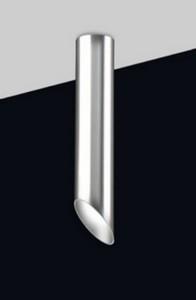 Spot Sobrepor Old Artisan Tubo Corte 45° 1L PAR20 E27 Ø76x300mm EMB-4994 