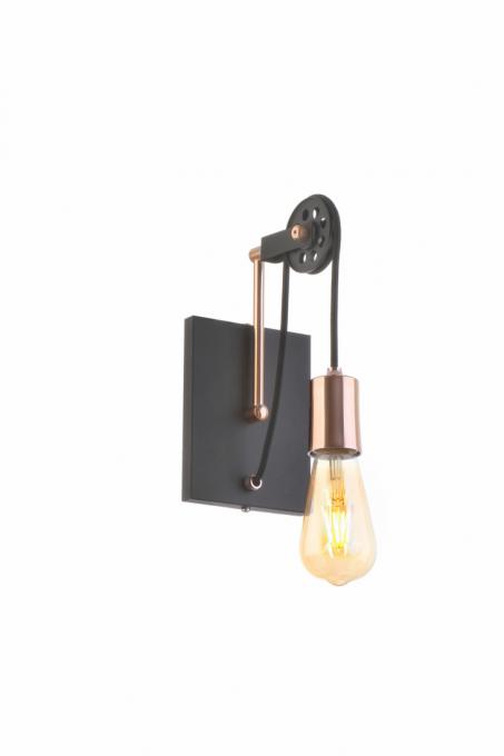 Arandela Old Artisan Roldanas 1L E27 140x120x250mm AR-5124