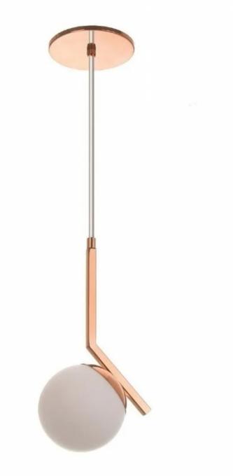 Pendente Old Artisan Angular Globo Ø120mm 1L G9 120x150x310mm PD-5199 
