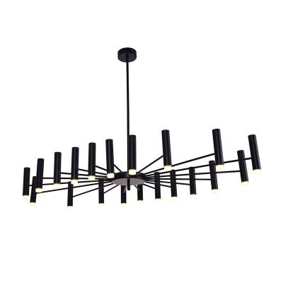 Pendente Bella Vinte Preto 60 watts 3000K 1200x600x150mm JJ013B

