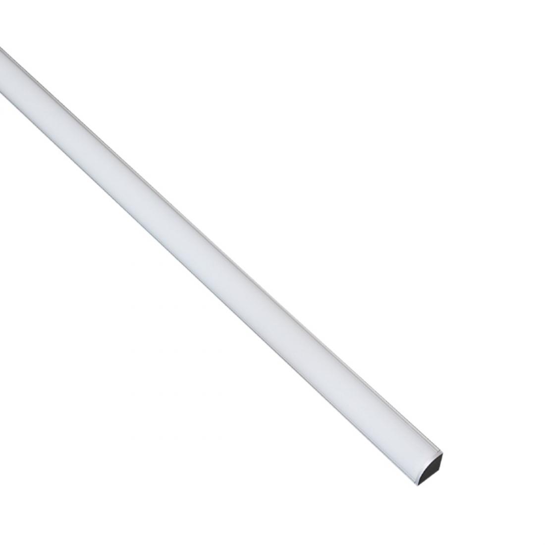 Perfil Sobrepor de Canto Sob Medida MK Iluminação 16x16mm (Somente Perfil) ALP06
