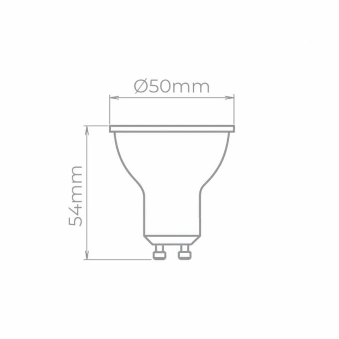 Lâmpada Led Stella Dicróica EVO IRC95 GU10 6 watts 4000K 36° Bivolt STH20535/40