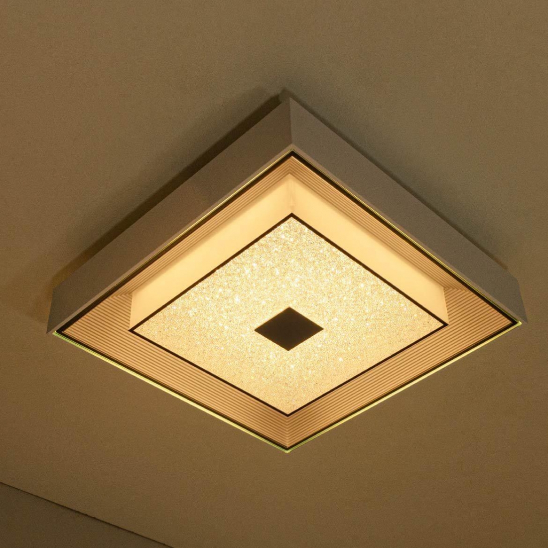 Plafon Starlux Zeus Ouro 26 watts 3000K 530x530mm SU30959-26W