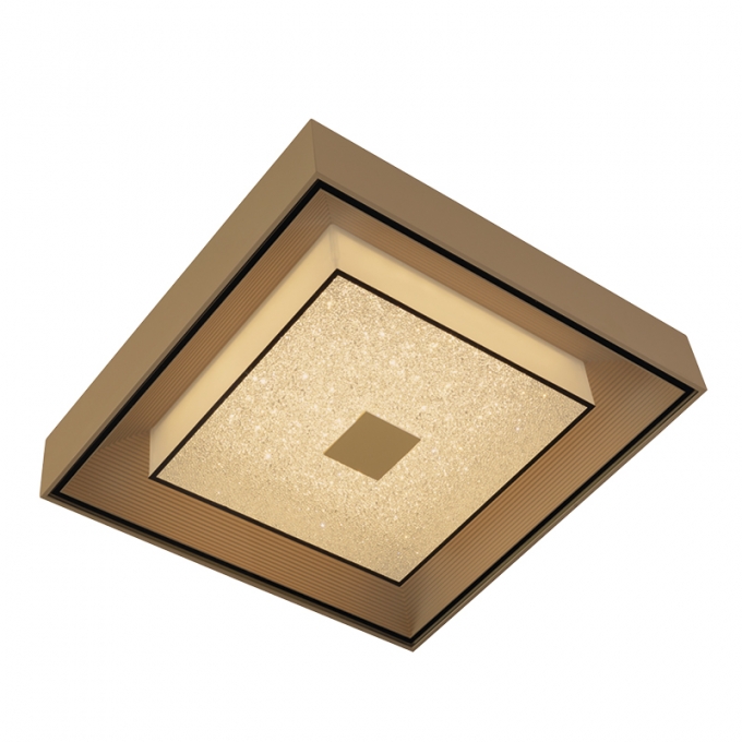 Plafon Starlux Zeus Ouro 26 watts 3000K 530x530mm SU30959-26W